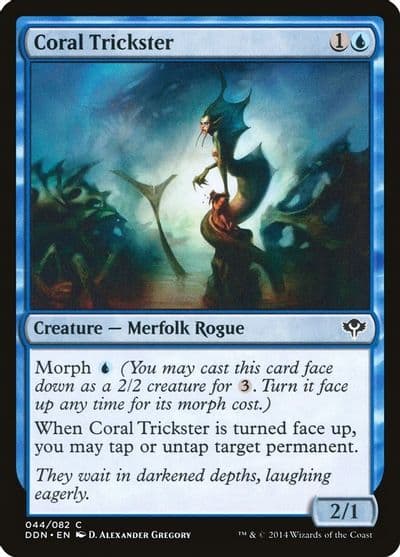 Coral Trickster Duel Decks: Speed vs. Cunning Magic card