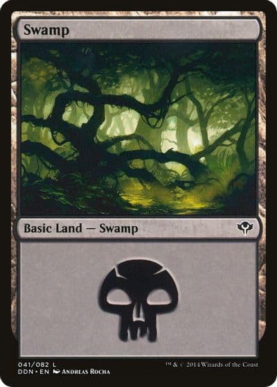 Swamp 041 Duel Decks: Speed vs. Cunning Magic card