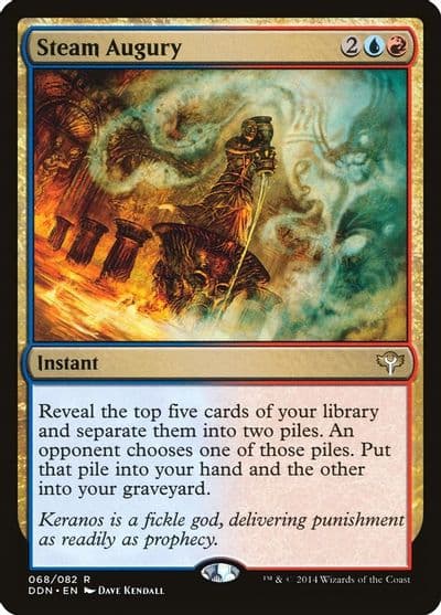 Steam Augury Duel Decks: Speed vs. Cunning Magic card