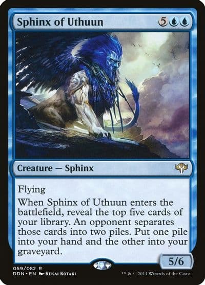 Sphinx of Uthuun Duel Decks: Speed vs. Cunning Magic card