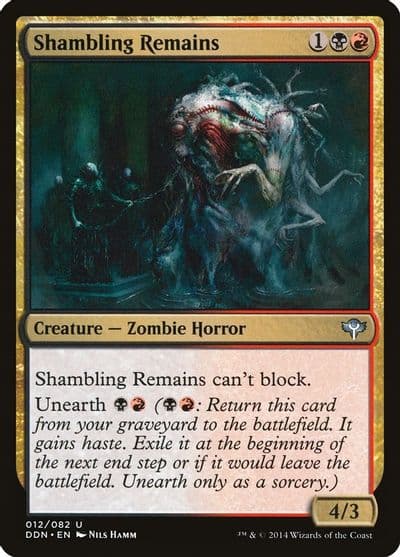Shambling Remains Duel Decks: Speed vs. Cunning Magic card