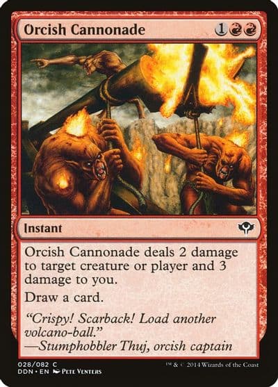 Orcish Cannonade Duel Decks: Speed vs. Cunning Magic card