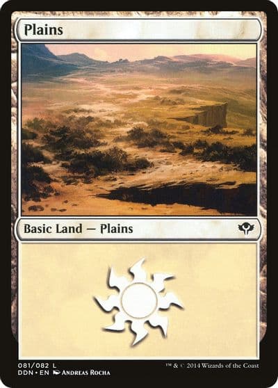 Plains 081 Duel Decks: Speed vs. Cunning Magic card
