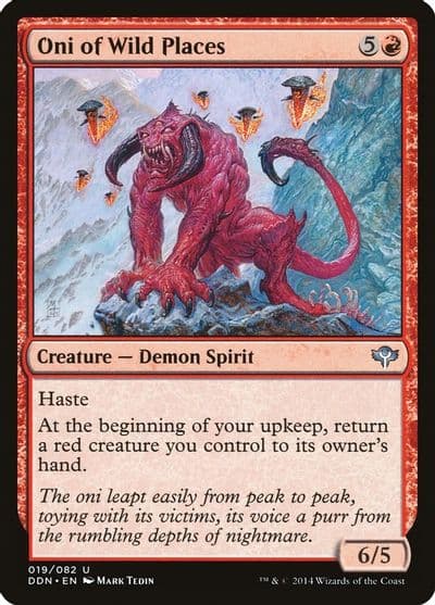 Oni of Wild Places Duel Decks: Speed vs. Cunning Magic card
