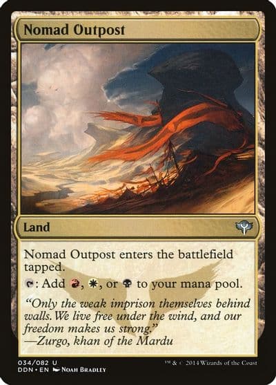 Nomad Outpost Duel Decks: Speed vs. Cunning Magic card