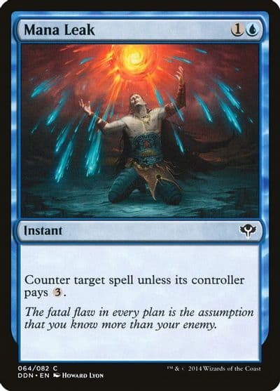 Mana Leak Duel Decks: Speed vs. Cunning Magic card