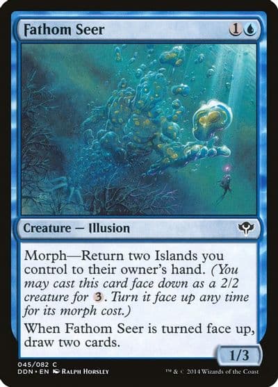 Fathom Seer Duel Decks: Speed vs. Cunning Magic card