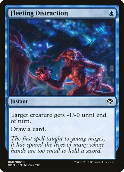 Fleeting Distraction Duel Decks: Speed vs. Cunning Magic card