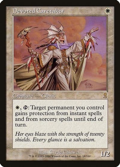 Devoted Caretaker Odyssey Magic card