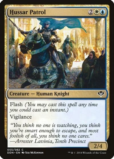 Hussar Patrol Duel Decks: Speed vs. Cunning Magic card
