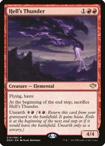 Hells Thunder Duel Decks: Speed vs. Cunning Magic card