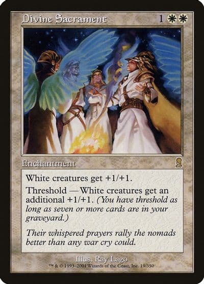 Divine Sacrament Odyssey Magic card