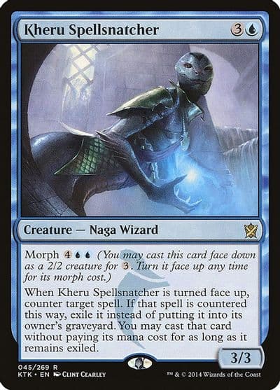 Kheru Spellsnatcher Khans of Tarkir Magic card