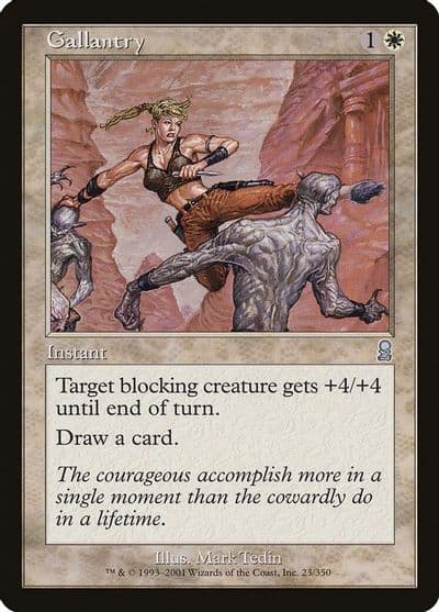 Gallantry Odyssey Magic card