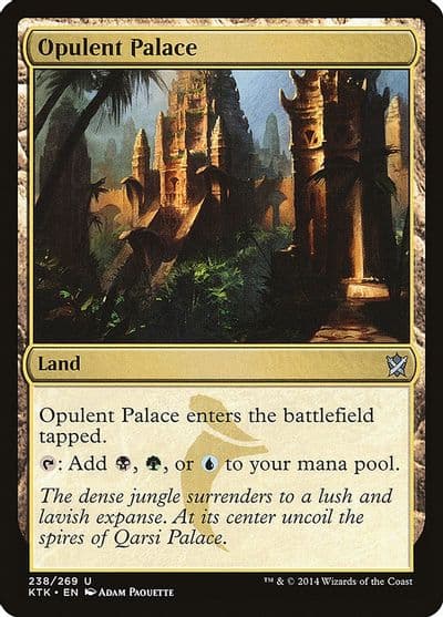 Opulent Palace Khans of Tarkir Magic card