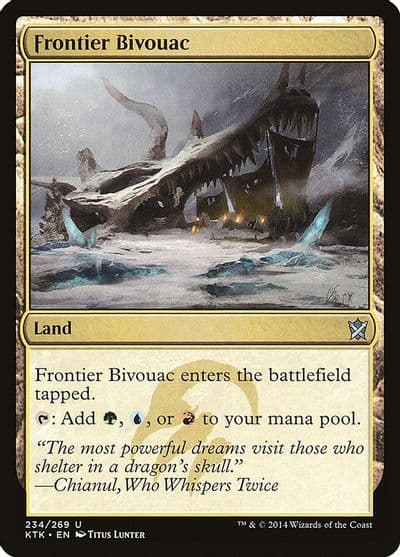 Frontier Bivouac Khans of Tarkir Magic card