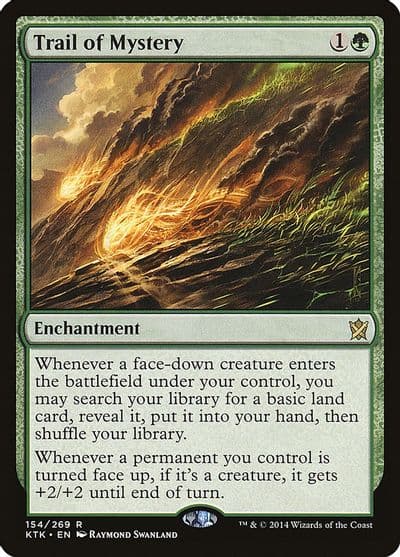 Trail of Mystery Khans of Tarkir Magic card