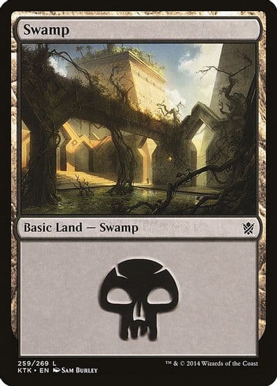Swamp 259 Khans of Tarkir Magic card