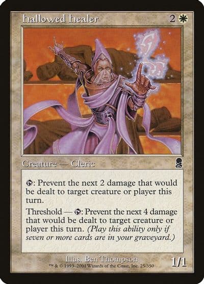 Hallowed Healer Odyssey Magic card