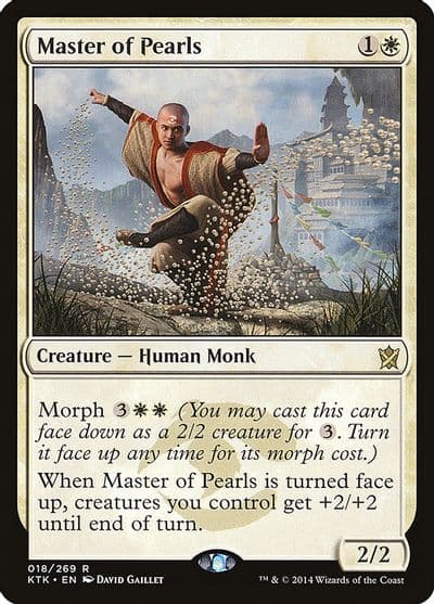 Master of Pearls Khans of Tarkir Magic card