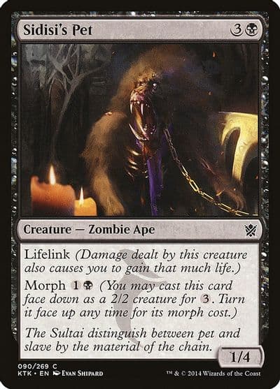 Sidisis Pet Khans of Tarkir Magic card