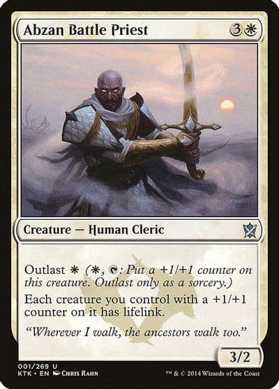 Abzan Battle Priest Khans of Tarkir Magic card
