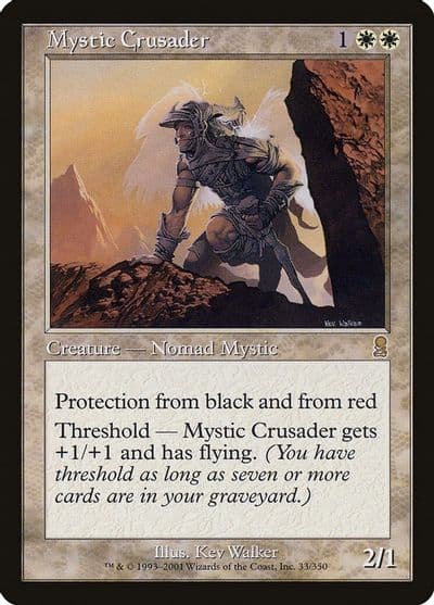 Mystic Crusader Odyssey Magic card