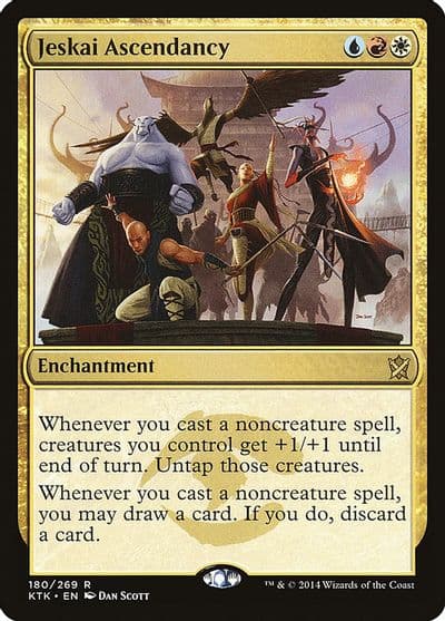 Jeskai Ascendancy Khans of Tarkir Magic card