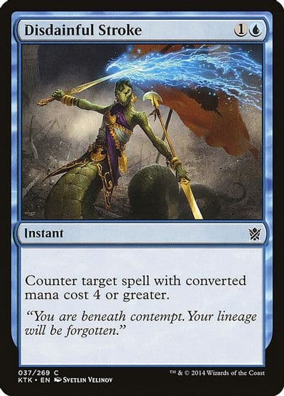 Disdainful Stroke Khans of Tarkir Magic card