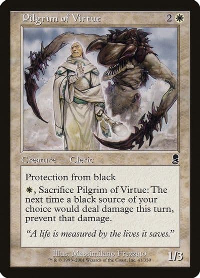 Pilgrim of Virtue Odyssey Magic card