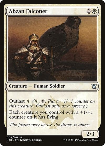 Abzan Falconer Khans of Tarkir Magic card