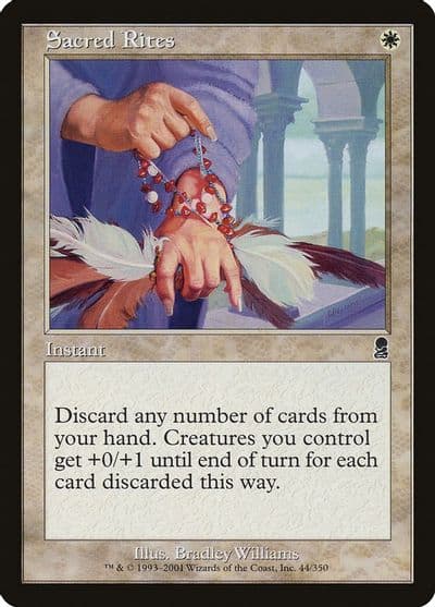 Sacred Rites Odyssey Magic card