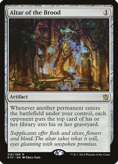 Altar of the Brood Khans of Tarkir Magic card