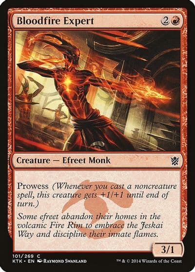 Bloodfire Expert Khans of Tarkir Magic card