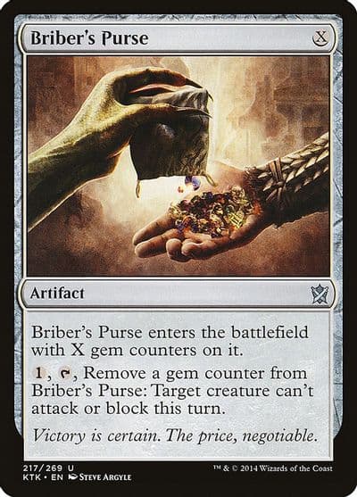 Bribers Purse Khans of Tarkir Magic card