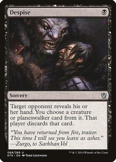 Despise Khans of Tarkir Magic card