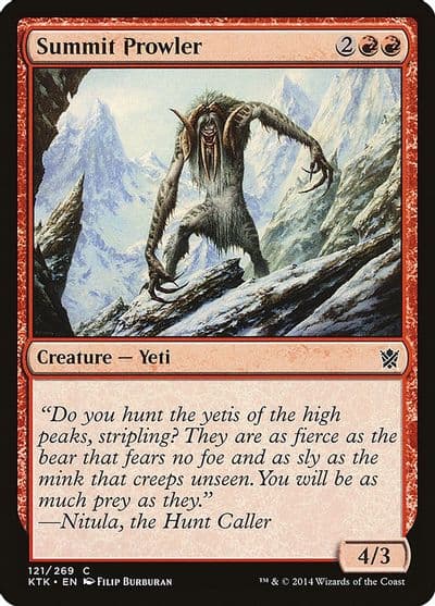 Summit Prowler Khans of Tarkir Magic card