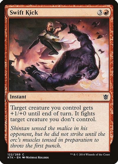 Swift Kick Khans of Tarkir Magic card