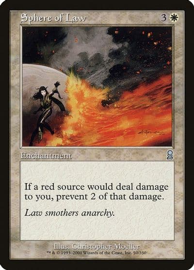 Sphere of Law Odyssey Magic card