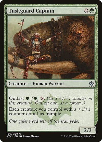 Tuskguard Captain Khans of Tarkir Magic card