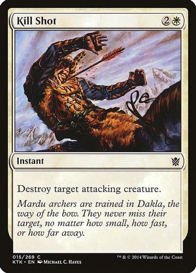 Kill Shot Khans of Tarkir Magic card