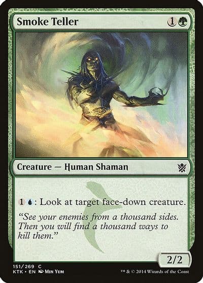 Smoke Teller Khans of Tarkir Magic card