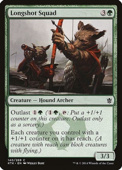 Longshot Squad Khans of Tarkir Magic card