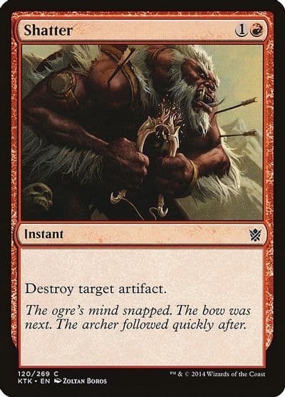 Shatter Khans of Tarkir Magic card