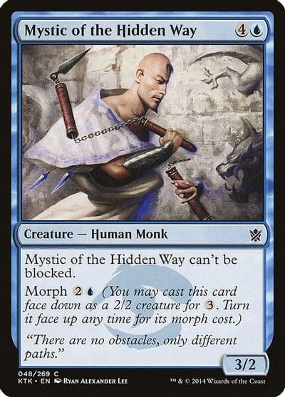 Mystic of the Hidden Way Khans of Tarkir Magic card