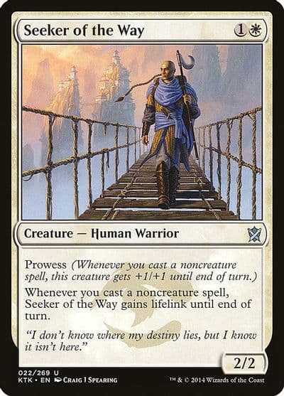 Seeker of the Way Khans of Tarkir Magic card