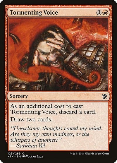 Tormenting Voice Khans of Tarkir Magic card