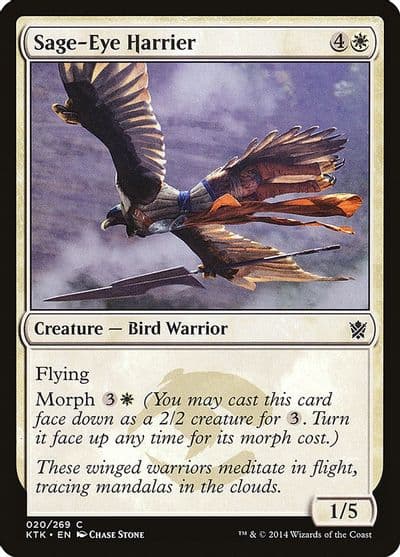 Sage Eye Harrier Khans of Tarkir Magic card