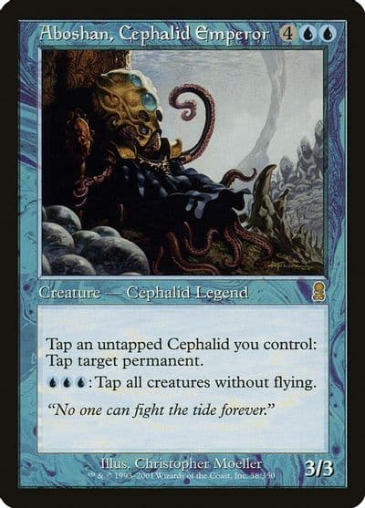 Aboshan Cephalid Emperor Odyssey Magic card