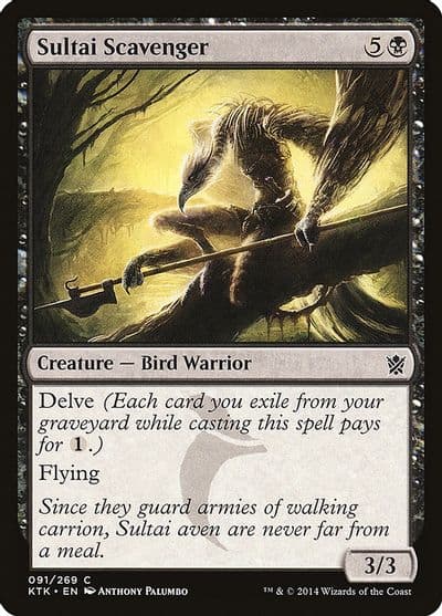 Sultai Scavenger Khans of Tarkir Magic card
